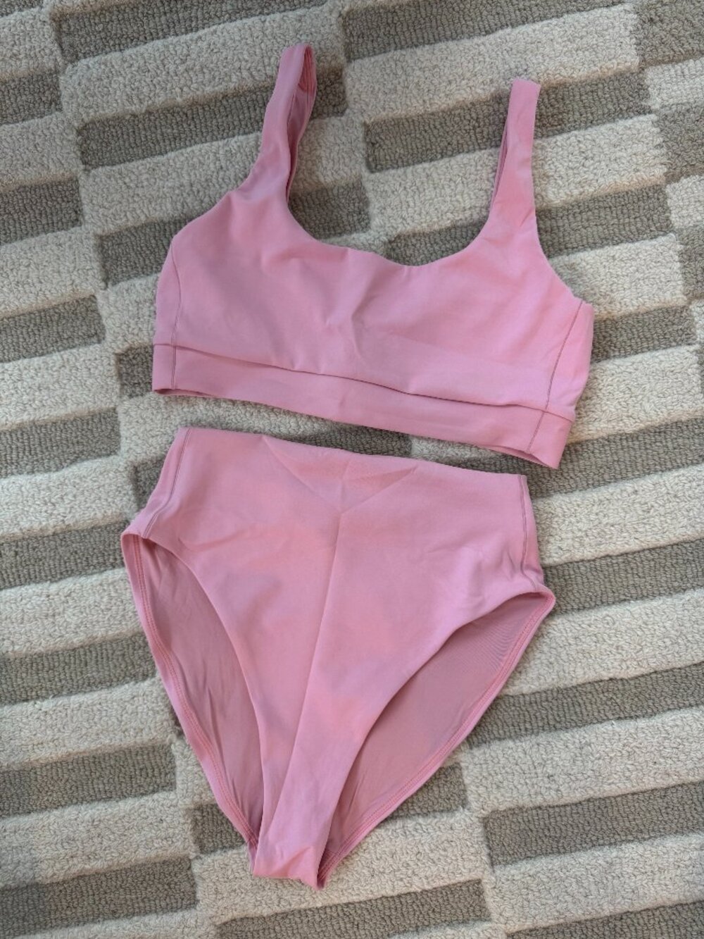 Left on Friday Bikini Set — Delight Pink in Large
